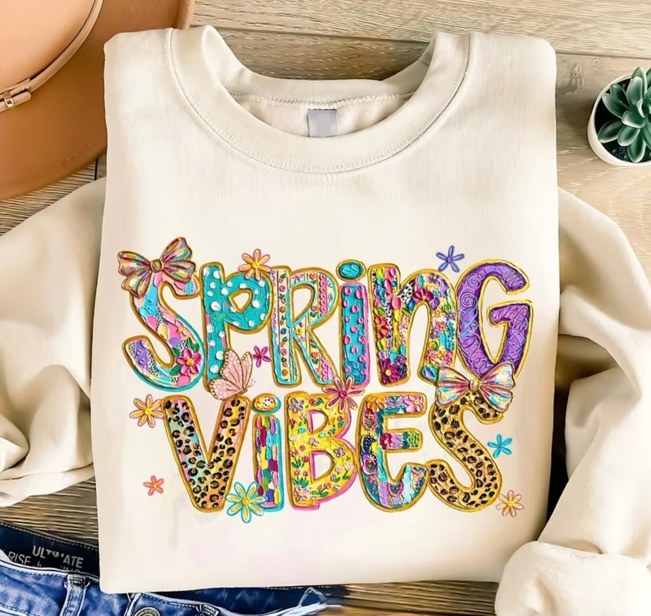 SPRING FEELINGS- CLEAR FILM SCREEN PRINT