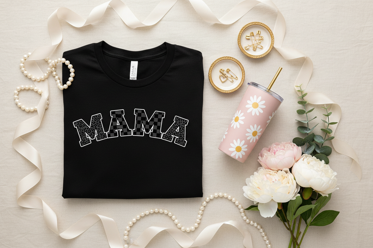 MAMA Black Tshirt Lifestyle