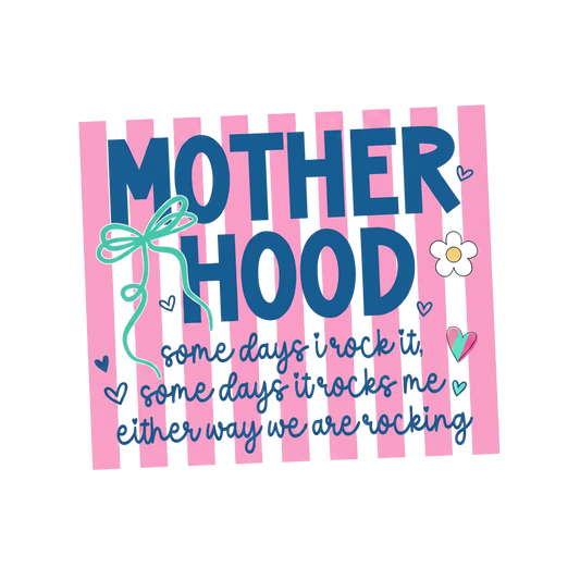MOTHER HOOD-CLEAR FILM SCREEN PRINT