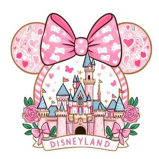 DISNEYLAND- CLEAR FILM SCREEN PRINT