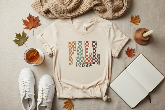 Fall Vibes camiseta crema