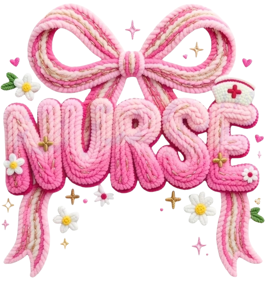 NURSE- CLEAR FILM SCREEN PRINT