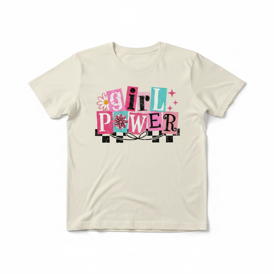 Girl Power Cream T-Shirt