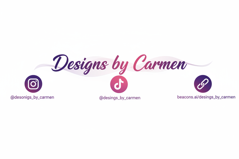 Logo Redes Sociales Designs by Carmen