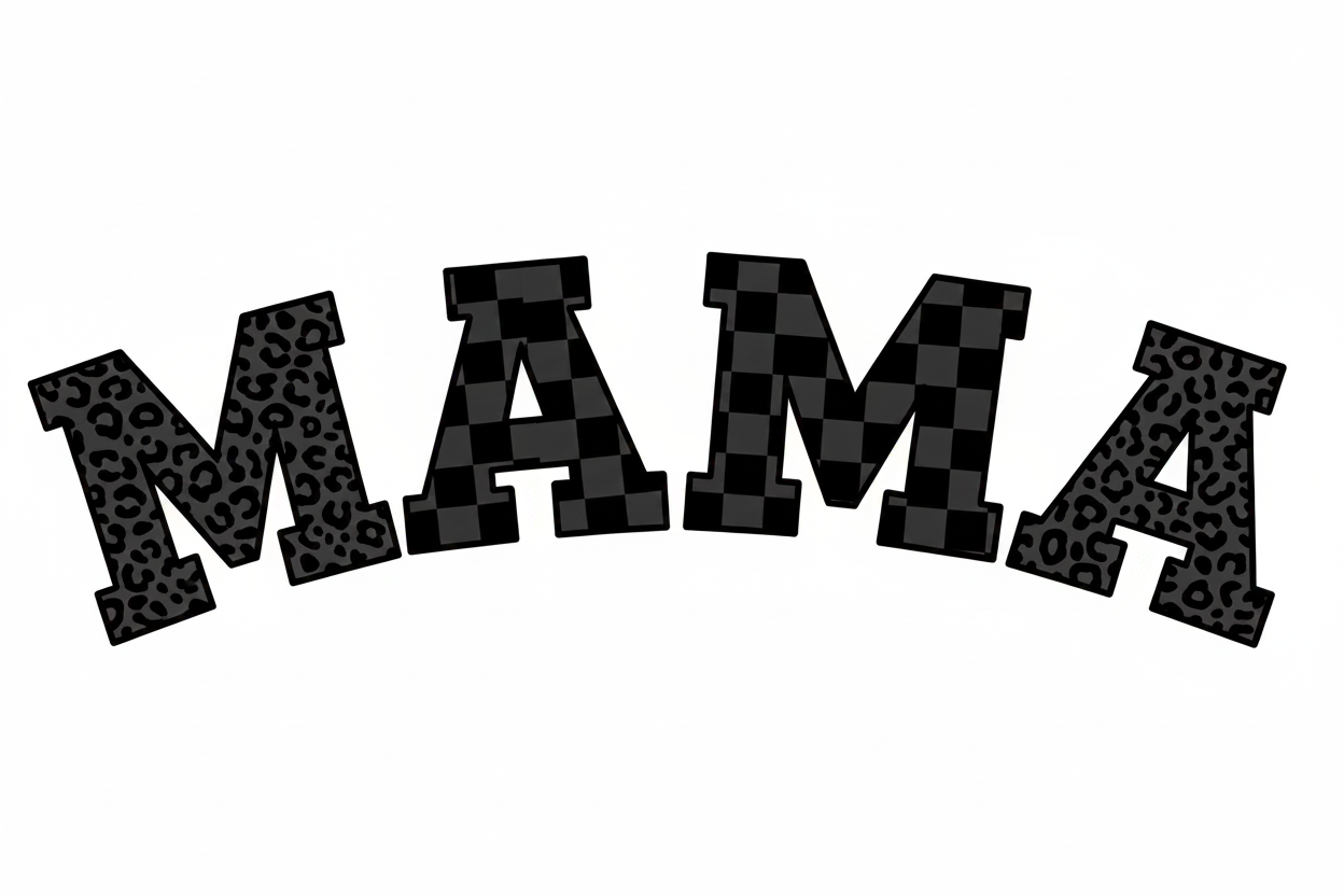 MAMA DTF Design fondo blanco