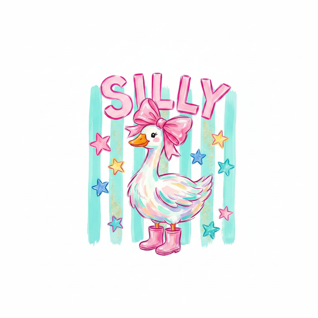 Silly Duck DTF Transfer