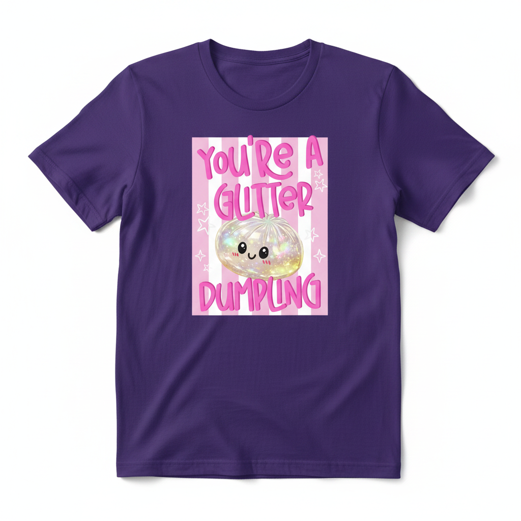 You're a Glitter Dumpling Purple T-Shirt